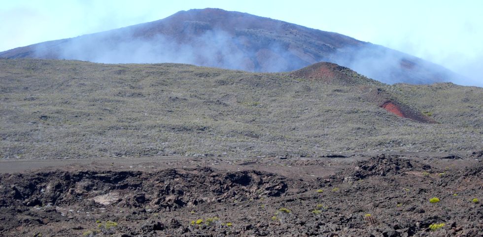 Piton de la Fournaise vu du Piton Chisny