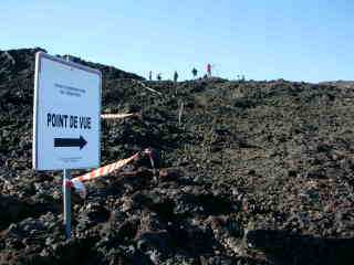 Vers le point du vue sur le Dolomieu