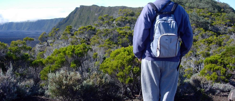 Sentier vers le Piton de Bert