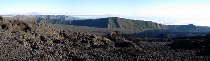 Panorama vers le Nez Coup de Ste-Rose