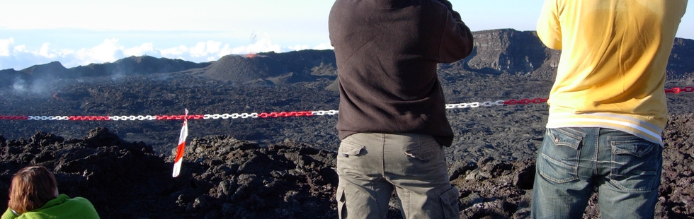 Piton de la Fournaise - Crat�re Dolomieu - 2 septembre 2006