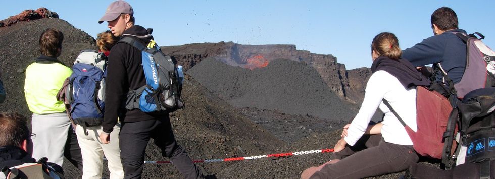 2 sept 2006 - Eruption dans le crat�re Dolomieu