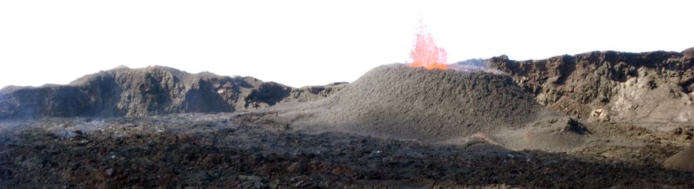 2 sept 2006 - Eruption dans le crat�re Dolomieu