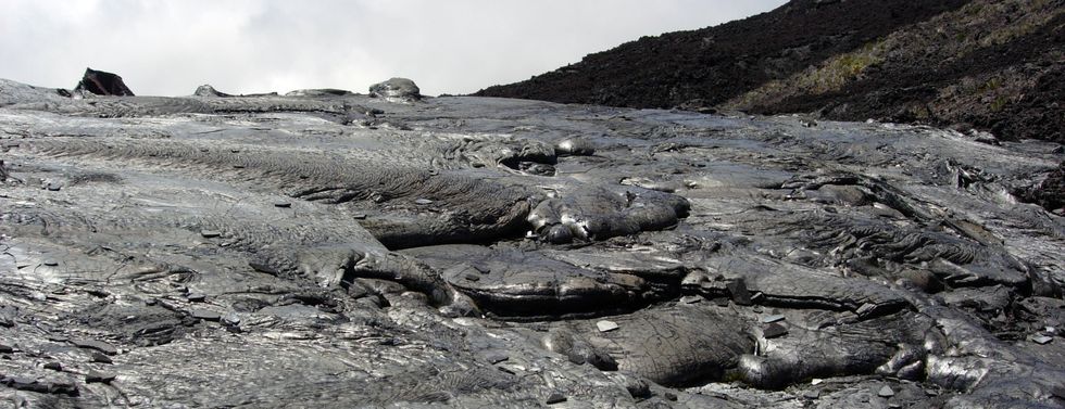 Piton de la Fournaise - Lave lisse