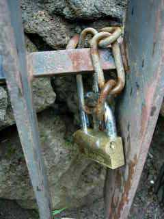 Cadenas au baro du Pas de Bellecombe