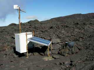 Station de l'Observatoire volcanologique