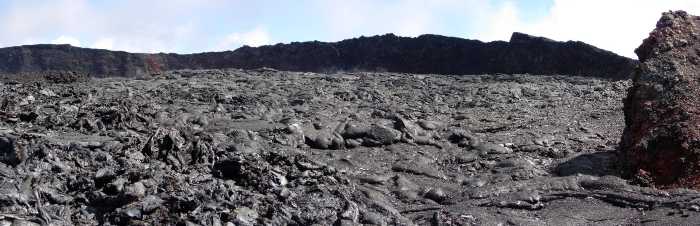 Cratère Dolomieu, quinze jours avant son effondrement