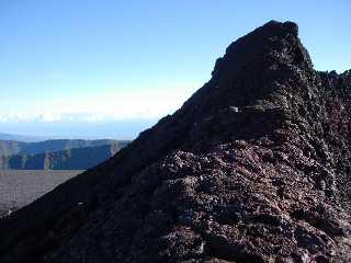 Bord du cratre Bory - point haut