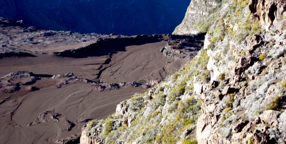 Ravinements au Cass� de la Plaine des Sables