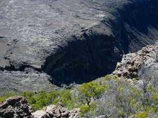 Cass de la Plaine des Sables, contre le Morne Langevin