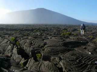 Piton de la Fournaise au petit matin