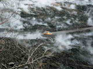 DDE sur la route des laves