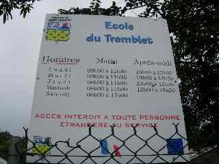 Ecole du Tremblet à St-Philippe