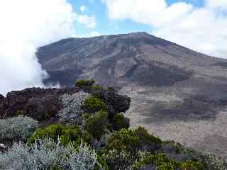 Piton de la Fournaise vu du Piton de Partage