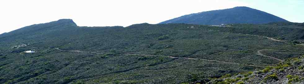 Piton de Partage et Piton de la Fournaise