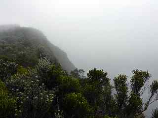 Rempart de la Rivire de l'Est dans les nuages !