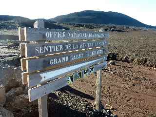 Plaine des Sables, sentier vers Grand Galet