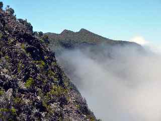 Nuages en-dessous du Piton du Rond de Langevin