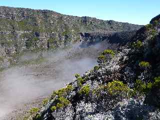 Nuages se dissipant dans le Cass de la Plaine des Sables