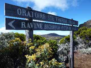 Piton Chisny (sous le panneau)