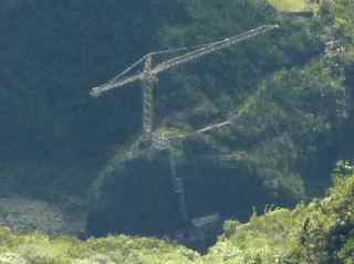 Installations de la Centrale hydrolectrique de la rivire de l'ESt