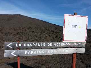 Intersection avec le sentier de la Chapelle de Rosemont