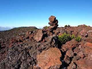 Cairn sur le Piton Chisny