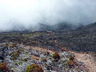 Incendies au volcan - novembre 2010