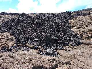 Front de coule - Piton de la Fournaise - Coules de dcembre 2010