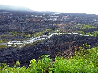 Coule 2007 -  Le Tremblet, Grande Ravine Criais en crue - 8 avril 2011