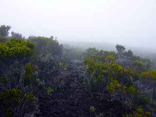 Redescente vers Basse Valle - Nuages