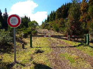 Piste vers les prairies