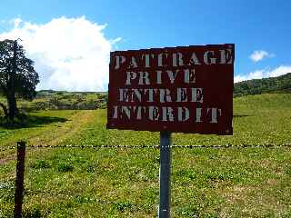 Pturage priv - Entre interdit