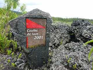 Grand Brl - Route des laves - Coule 2001