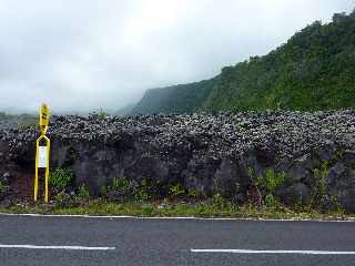 Grand Brl - Route des laves - empart nord - Coule 2002