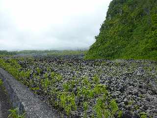 Grand Brl - Route des laves - Rempart nord de l'Enclos