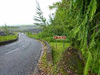 Grand Brl - Route des laves - Entre nord de l'Enclos