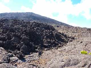 Enclos Fouqu -  Lave aa sur lave pahoehoe