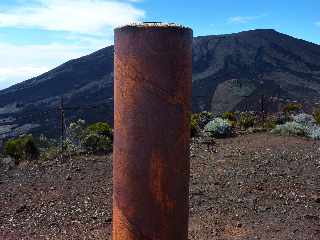 Sentier du Nez Coup de Ste-Rose - Piton de Partage - Support d'instrument de mesure