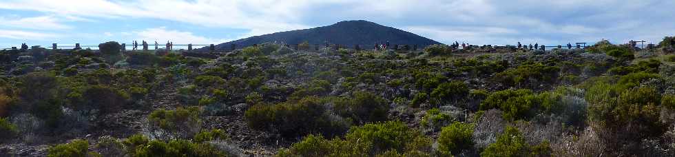 Pas de Bellecombe- Vue sur le Piton de la Fournaise