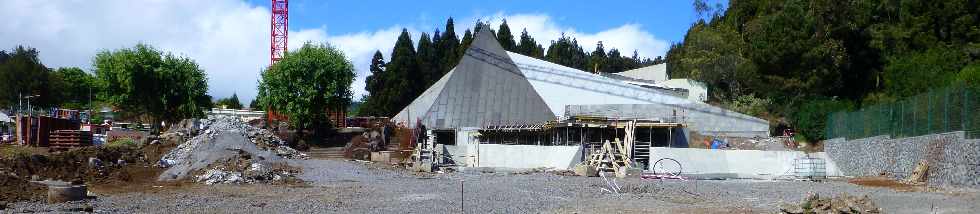 Travaux  la Maison du Volcan - Plaine des Cafres - Novembre 2012