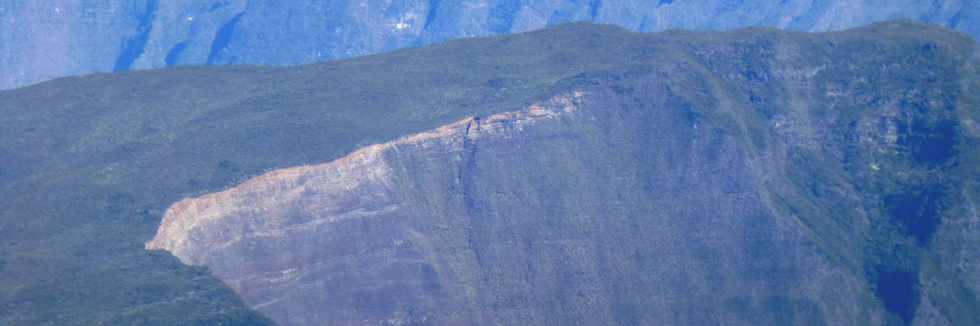 4 octobre 2014 - Route du volcan - Point de vue sur les effondrements dans Grand Bassin