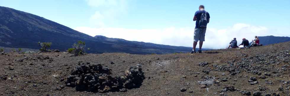 30 octobre 2015 - Massif de la Fournaise - Sentier du Piton de Bert -  Piton Rouge