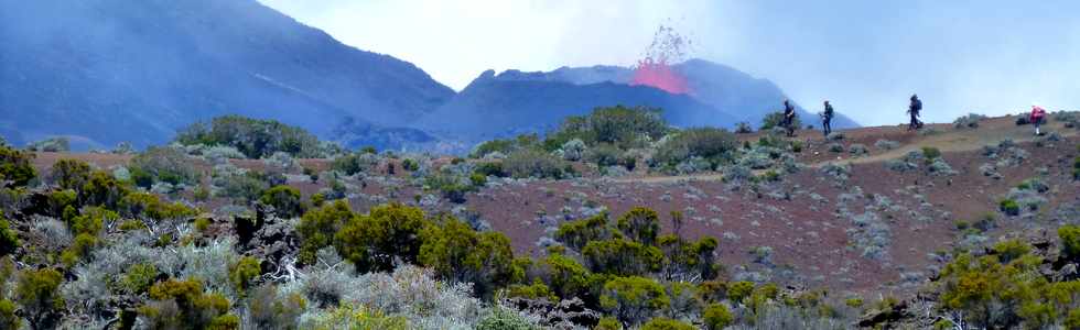 30 octobre 2015 - Massif de la Fournaise - Sentier du Piton de Bert -  Piton Kalla et Pl -