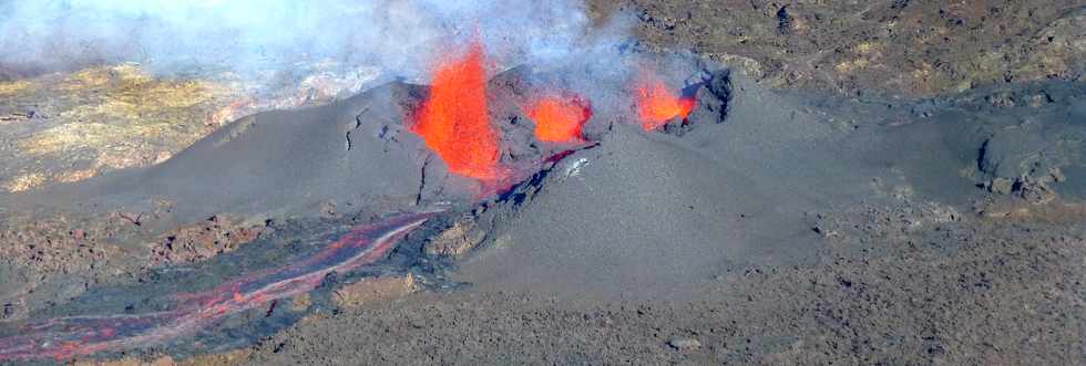 13 septembre 2016 - Piton de la Fournaise - Eruption du 11 septembre 2016