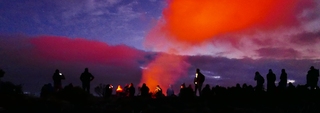 2 fvrier 2017 - Ile de la Runion - Piton de Bert - Eruption du 31 janvier 2017 au Piton de la Fournaise