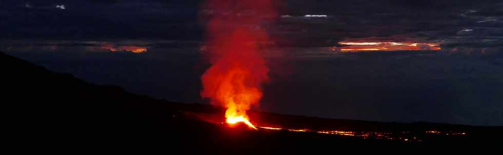 2 fvrier 2017 - Piton de la Fournaise - Eruption du 31 janvier 2017 -  Sentier du Piton de Bert