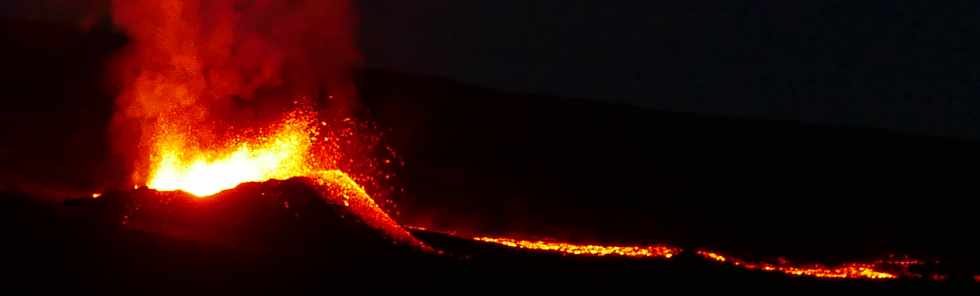 2 fvrier 2017 - Piton de la Fournaise - Eruption du 31 janvier 2017 -  Sentier du Piton de Bert