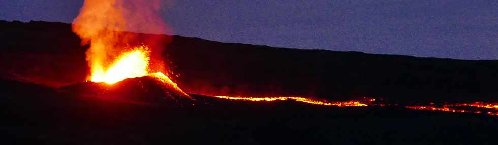 2 fvrier 2017 - Piton de la Fournaise - Eruption du 31 janvier 2017 -  Sentier du Piton de Bert