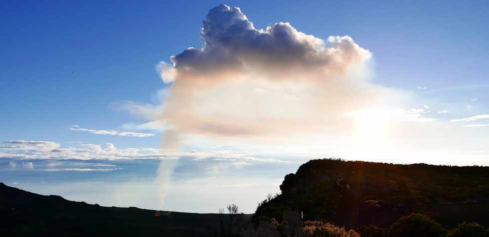 2 fvrier 2017 - Piton de la Fournaise - Eruption du 31 janvier 2017 -  Sentier du Piton de Bert